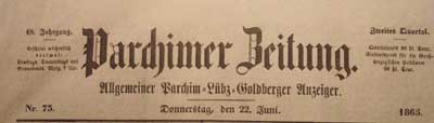 Parchimer Zeitung